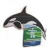 Orca Whale Pin
