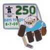 250 Day To Go Pin