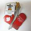 Red Mittens & Torch Maple Leaf Pin