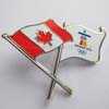 Canada/Logo Friendship Flags Pin