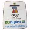 BC Hydro For Gernerations Pin