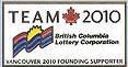 White Enamel BC Lottery Corporation Founding Supporter