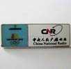 China National Radio Blue Pin