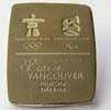 Gold City Of Vancouver Pin