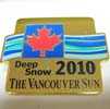 Blue Vancouver Sun Deep Snow Pin
