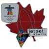 JetSetSports Red Maple Leaf Pin