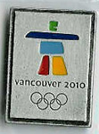 1st official 2010 Olympic Pin Issued